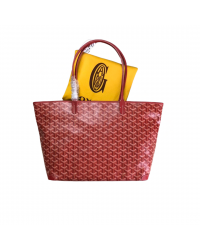 GOYARD ARTOIS PM TOTE BAG RED