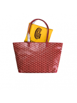 GOYARD ARTOIS PM TOTE BAG RED
