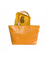 GOYARD ARTOIS PM TOTE BAG YELLOW