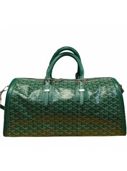 GOYARD BOSTON 50 TRAVEL BAG GREEN