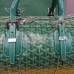 GOYARD BOSTON 50 TRAVEL BAG GREEN