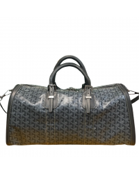 GOYARD BOSTON 50 TRAVEL BAG GREY