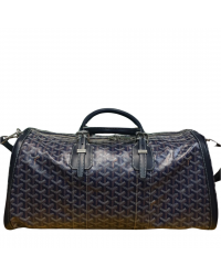 GOYARD BOSTON 50 TRAVEL BAG NAVY