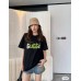 Gucci Lightning Bolt Logo T-Shirt in Black