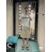 Gucci Striped Logo Polo Shirt (White)