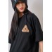 Gucci Triangle Logo Black T-Shirt