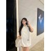Gucci Two-Tone T-Shirt with GG Logo