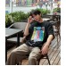 Gucci Cartoon Graphic T-Shirt (Black)