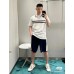 Gucci Striped Logo Polo Shirt (White)
