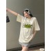 Gucci Lightning Bolt Logo T-Shirt in Cream