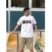 Gucci Strawberry Logo T-Shirt (Beige)