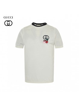 Gucci Cherry Embroidered T-Shirt