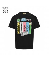 Gucci Cartoon Graphic T-Shirt (Black)