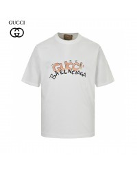 Gucci x Balenciaga Collaboration T-Shirt (White)