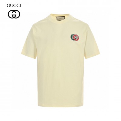 Gucci Interlocking GG Cream T-Shirt