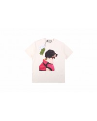 Gucci Dog Print T-Shirt