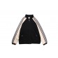 Gucci GG Supreme Stripe Track Jacket - Black