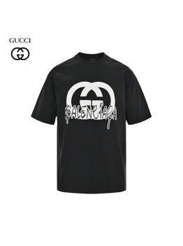 Gucci x Balenciaga Hacker Project T-Shirt (Black)