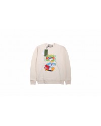 Gucci Donald Duck Sweatshirt - Cream
