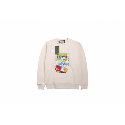 Gucci Donald Duck Sweatshirt - Cream