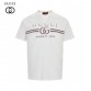Gucci White T-Shirt with Firenze 1921 Logo