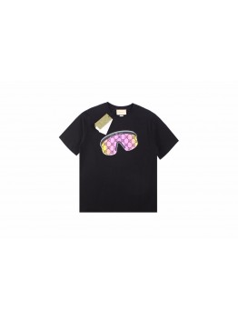 Gucci Sunglasses Graphic T-Shirt - Black
