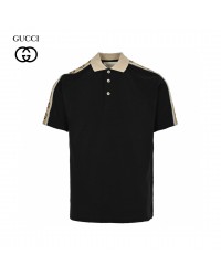 Gucci Polo Shirt with Logo Tape