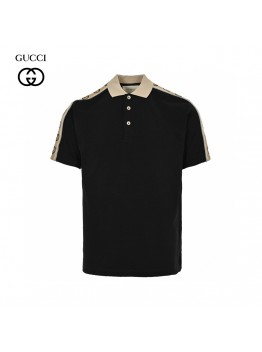 Gucci Polo Shirt with Logo Tape