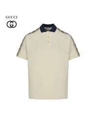 Gucci Polo Shirt with Logo Tape