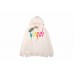 Gucci Rainbow Logo Hoodie - Cream