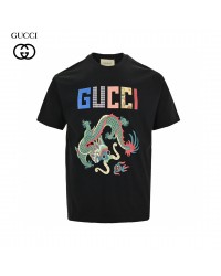 Gucci Dragon Graphic T-Shirt (Black)