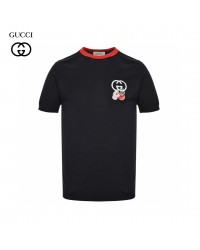 Gucci Cherry Embroidered T-Shirt