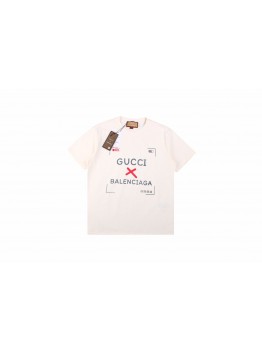 Gucci x Balenciaga Collaboration T-Shirt - White