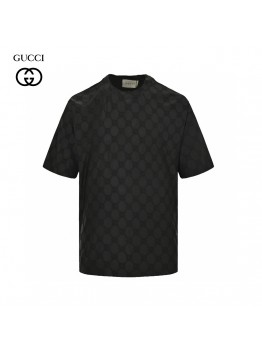 Gucci GG Patterned T-Shirt (Black)
