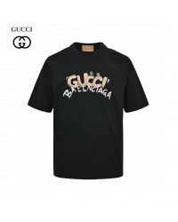 Gucci x Balenciaga Collaboration T-Shirt (Black)