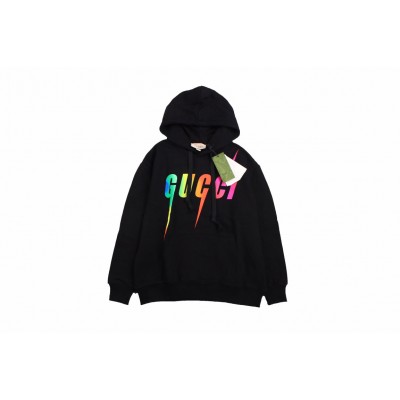 Gucci Rainbow Logo Hoodie