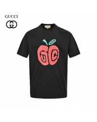 Gucci Apple Logo T-Shirt (Black)