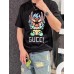 Gucci Dragon Graphic T-shirt Black