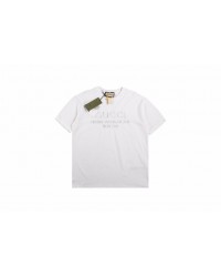 Gucci T-shirt with Embroidered Cities