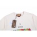 GUCCI x BALENCIAGA DRIP LOGO T-SHIRT CREAM