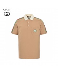 Gucci Stripe Sleeve Polo Shirt