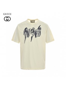 Gucci Graphic Cream T-Shirt