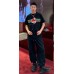 Gucci Black T-Shirt with Heart Graphic