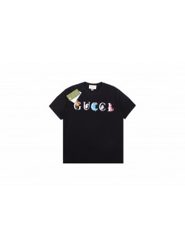 Gucci Mushroom Cluster T-Shirt (Black)