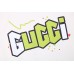 Gucci Lightning Bolt Logo T-Shirt in Cream