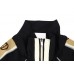 Gucci GG Logo Stripe Track Jacket - Black