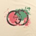 Gucci Splatter Logo T-Shirt (Beige)