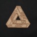 Gucci Triangle Logo Black T-Shirt