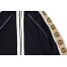 Gucci GG Logo Stripe Track Jacket - Black