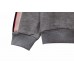 Gucci Grey Sweatshirt with Stripe Detail